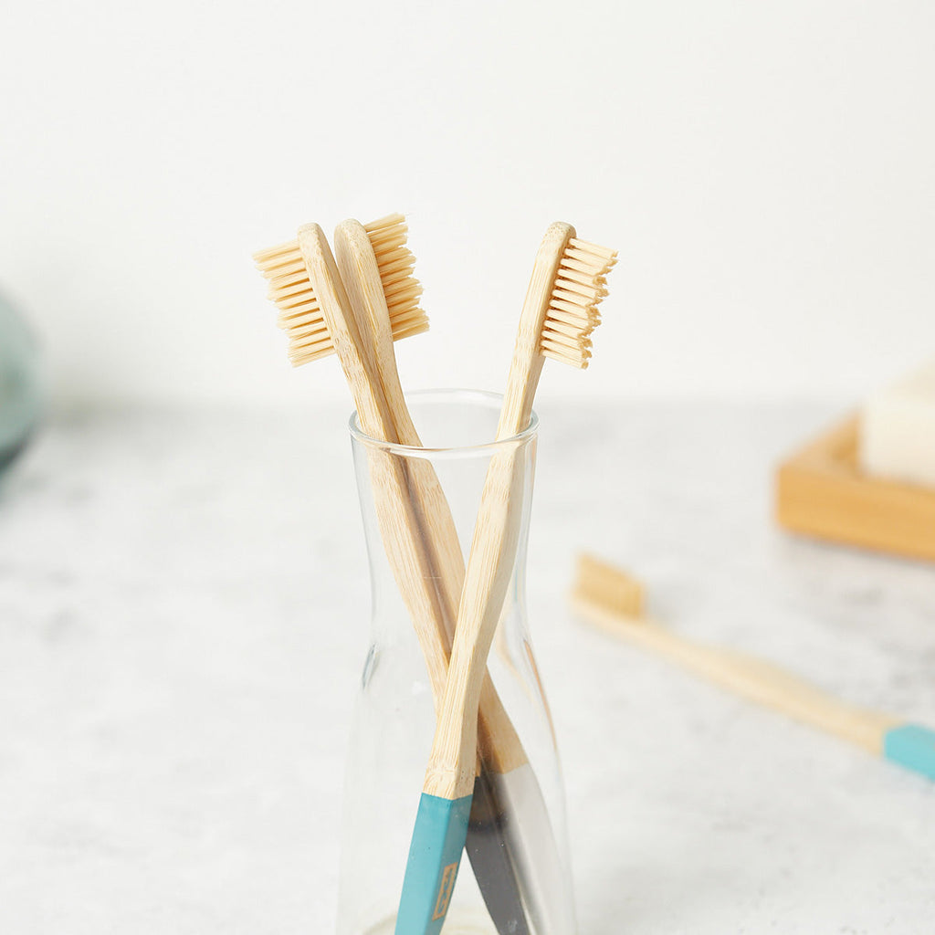 Bamboo Toothbrushes | Set of 4