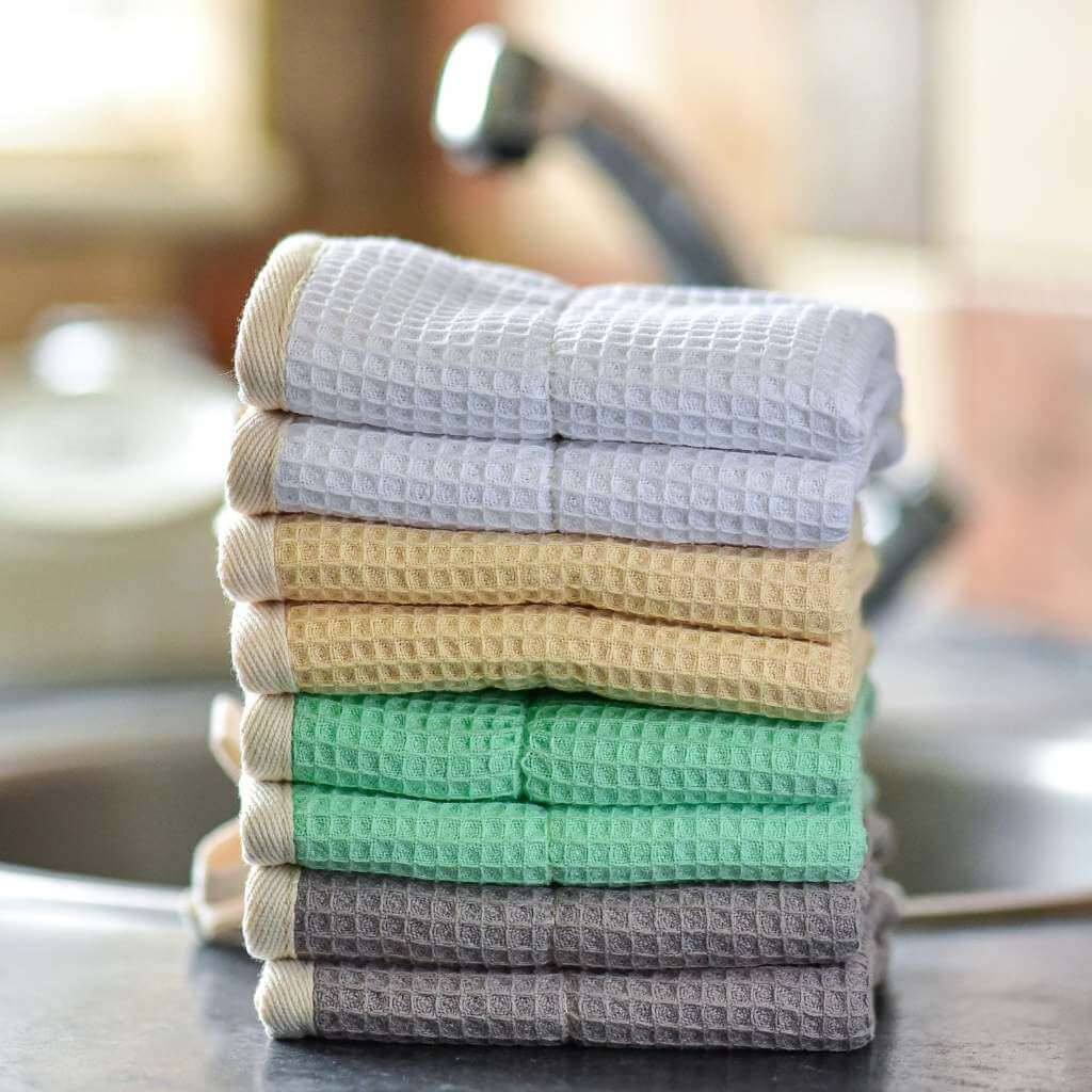 Kitchen Dish Cloths • All-Purpose Natural